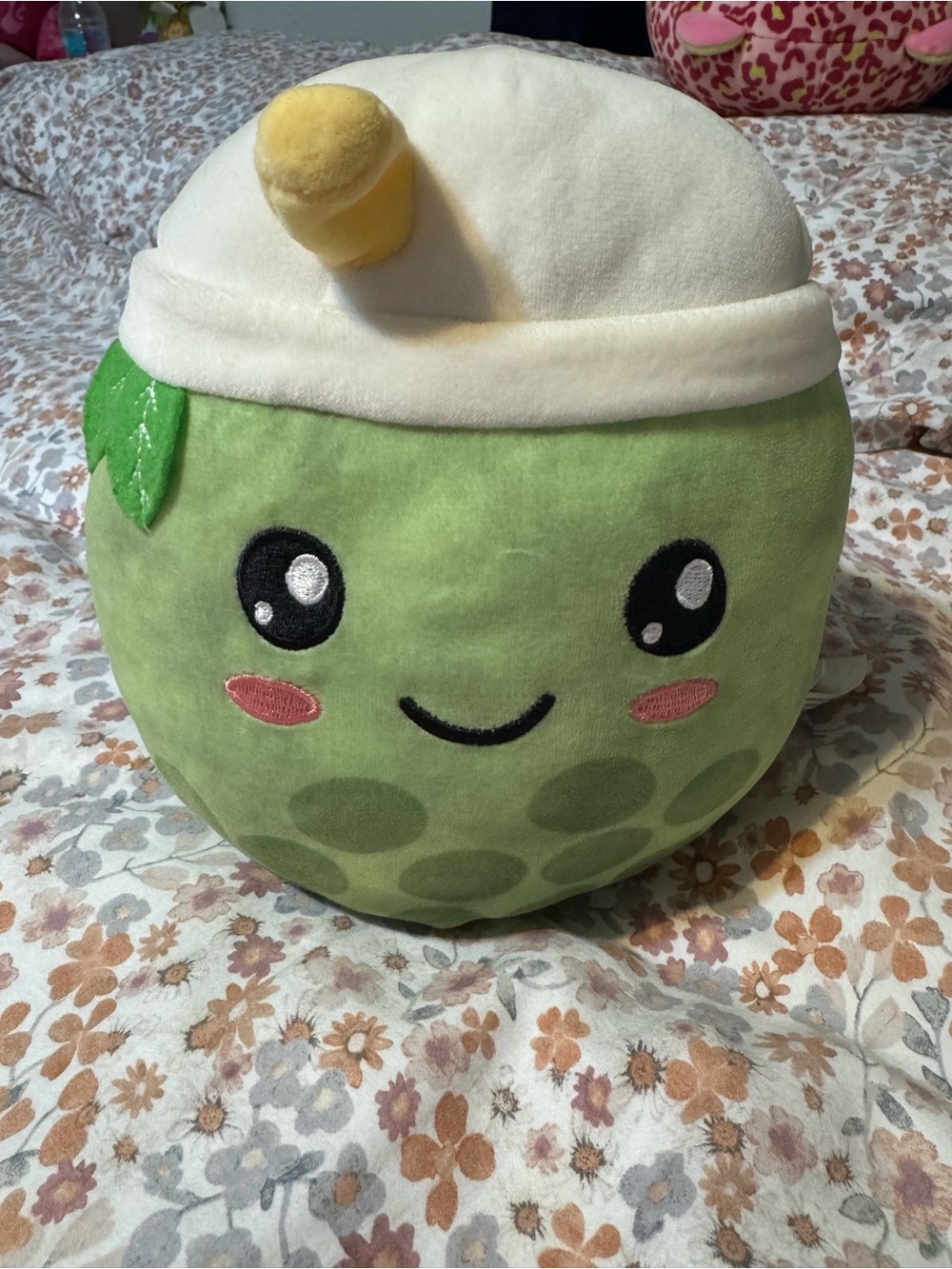 Green Bubble Tea Plush
